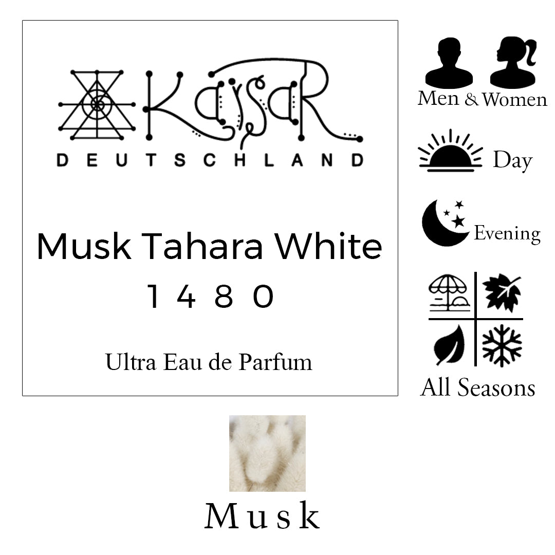 N°1480 Musk Tahara White